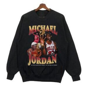 Michaeljordan Basketball Chicagobulls 23 Sweatshirt